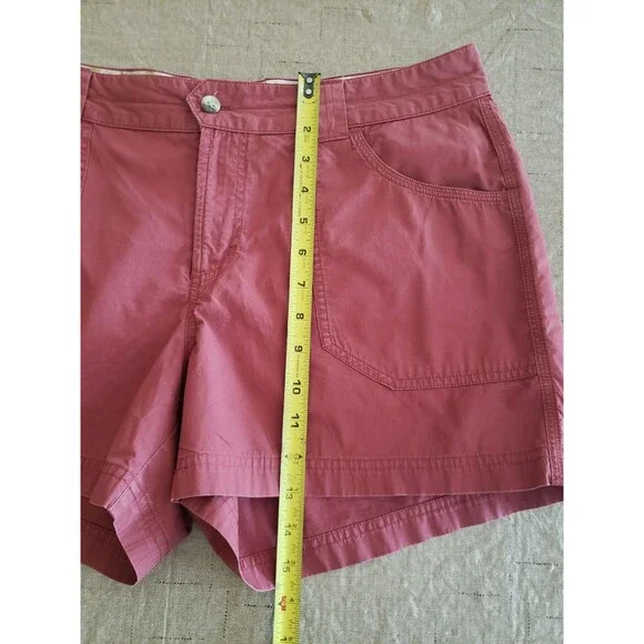Columbia Women’s Coral Shorts 4" inseam Size 12 Button Zip Closure Spring Summer - Picture 12 of 14